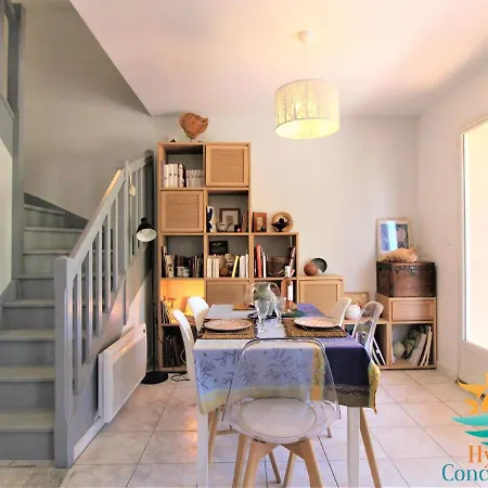 L'ecrin Costebelle-villa T4- Plage Wifi Clim By Hc Ferienhaus