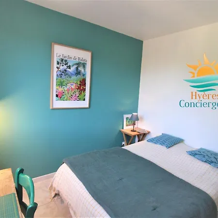 L'ecrin Costebelle-villa T4- Plage Wifi Clim By Hc *