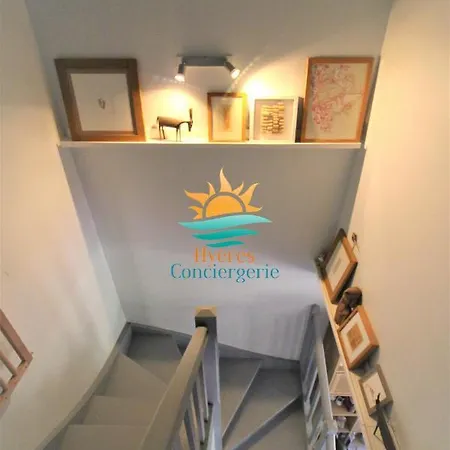 L'ecrin Costebelle-villa T4- Plage Wifi Clim By Hc Ferienhaus