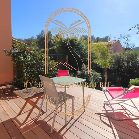 Ferienhaus L'ecrin Costebelle-villa T4- Plage Wifi Clim By Hc Hyères