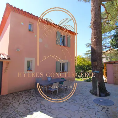 L'ecrin Costebelle-villa T4- Plage Wifi Clim By Hc Ferienhaus Hyères